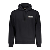 Napapijri Black Cotton Men Sweater